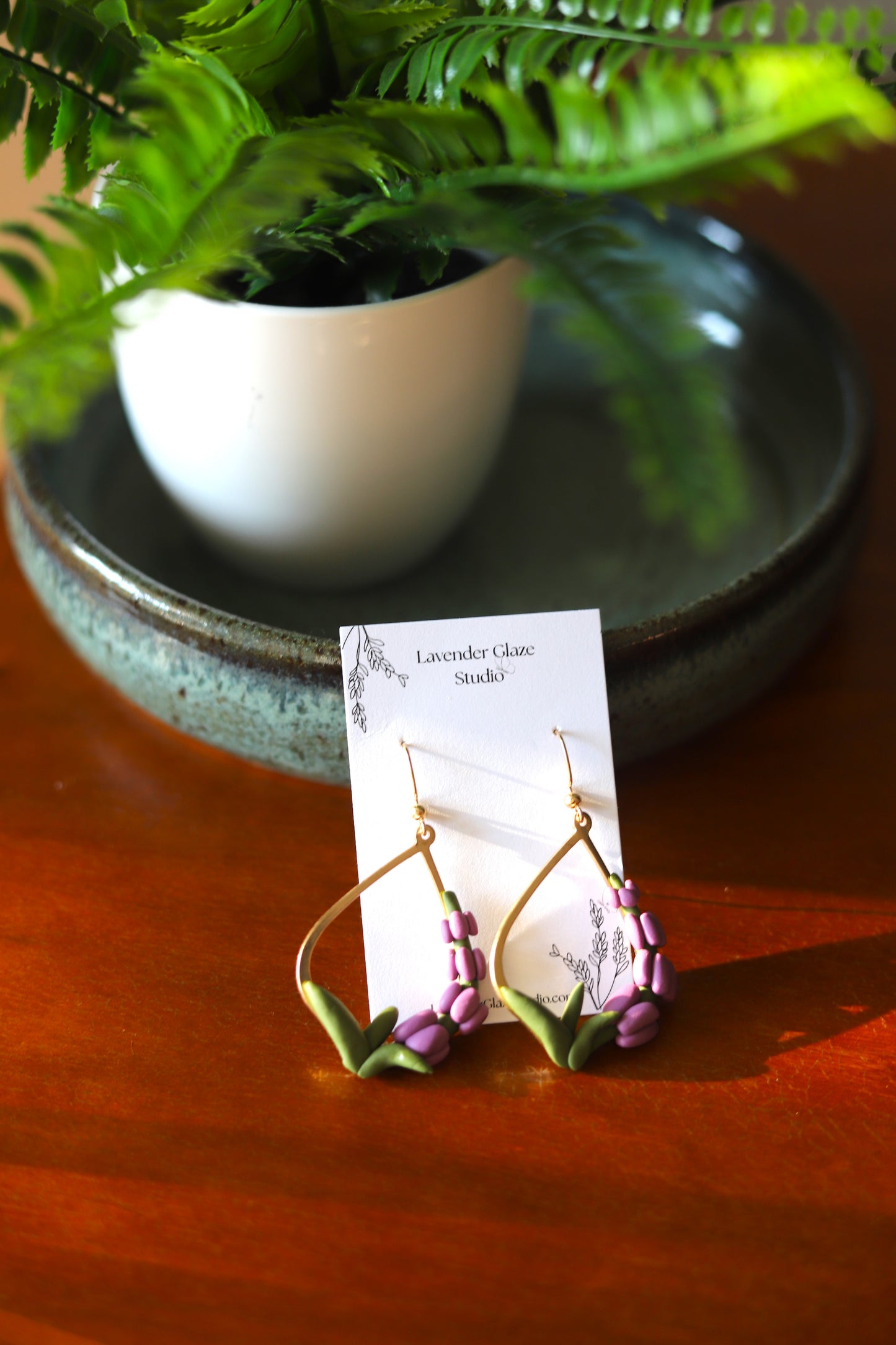 Lavender Earrings