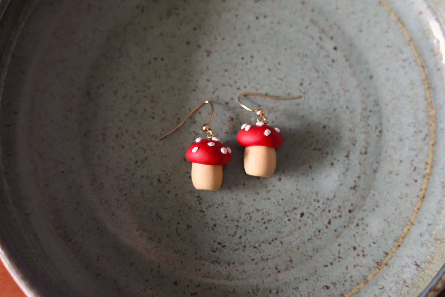 Mushroom Earrings