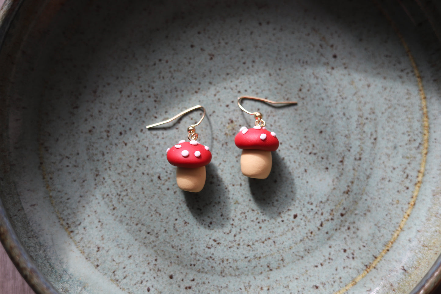 Mushroom Earrings