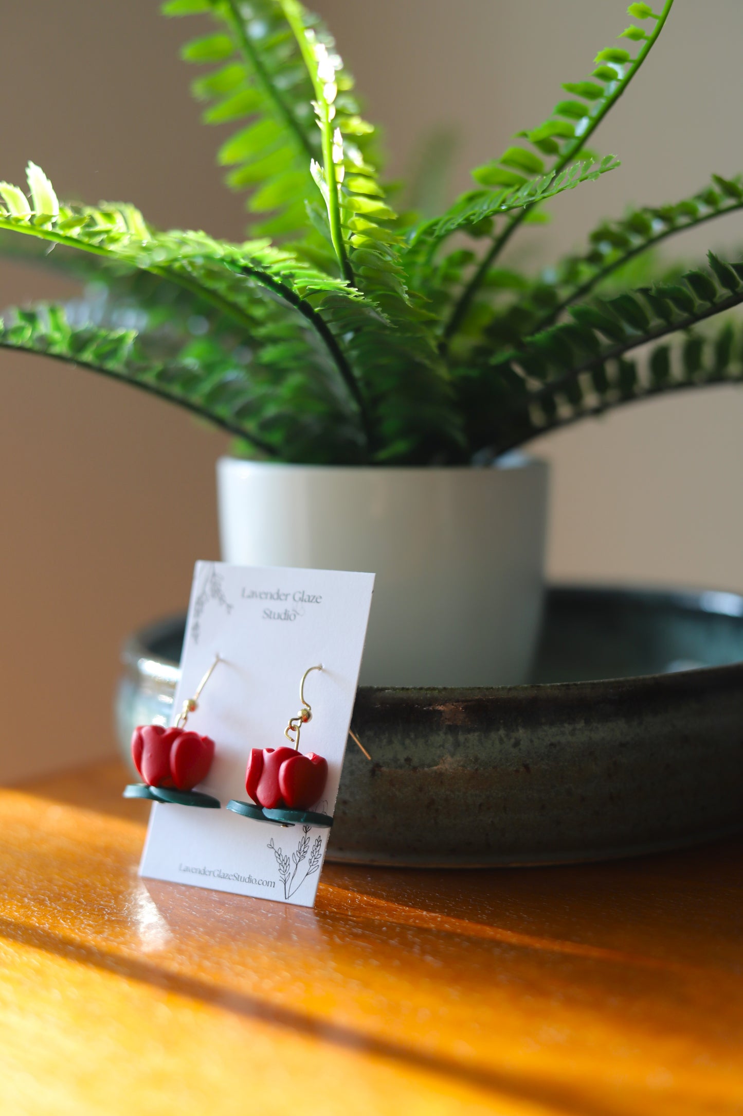 Rose Earrings