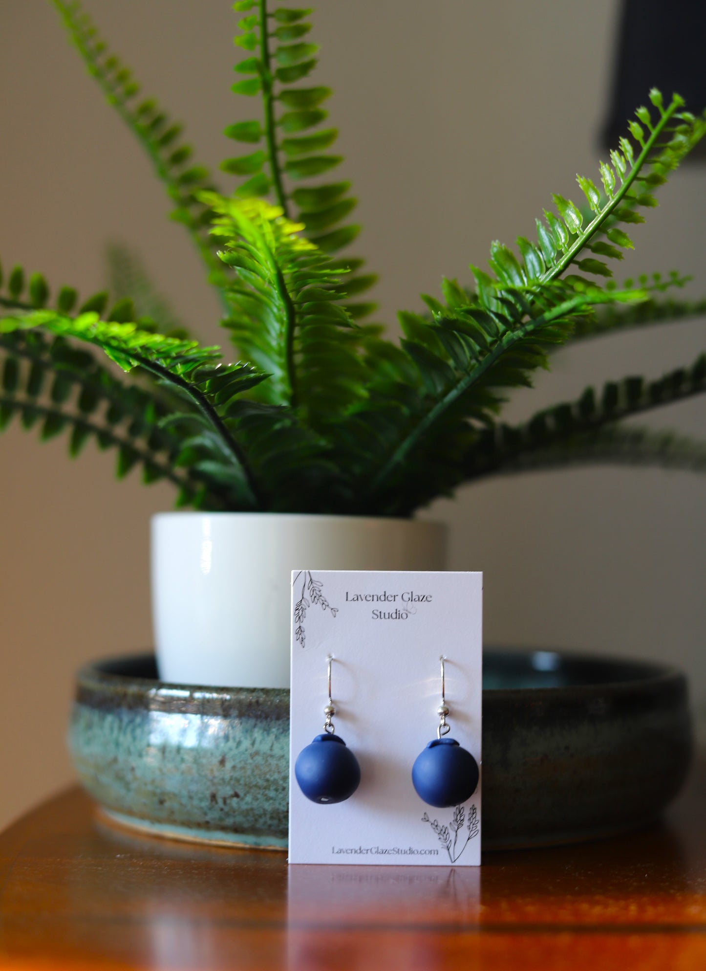Blueberry Earrings