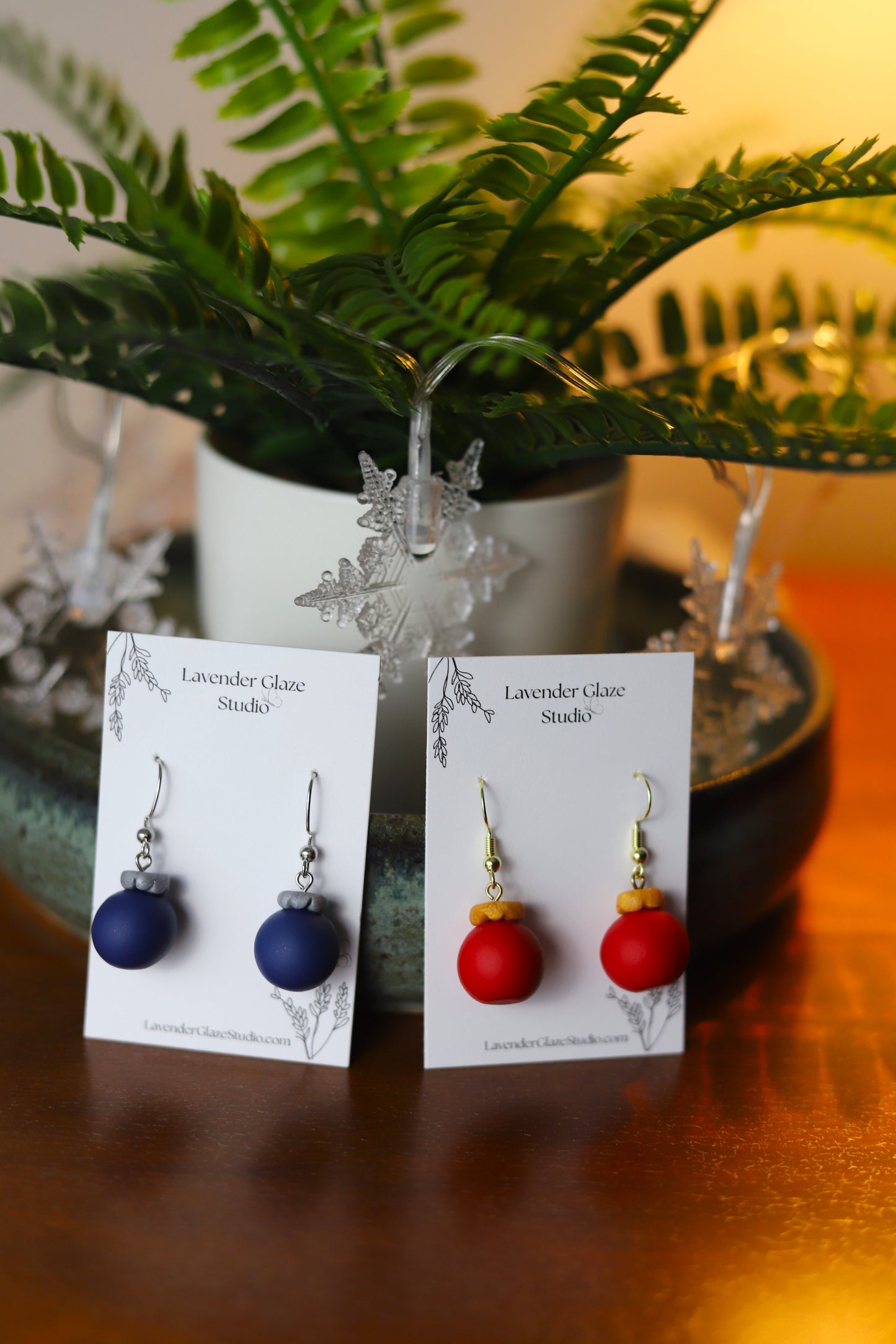 Christmas Ornament Earrings